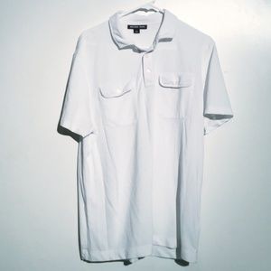 Michael Kors Men Polo White Size XL